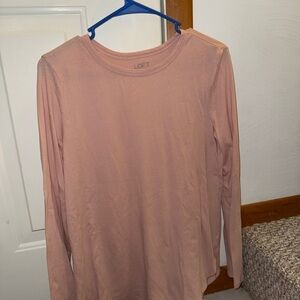 LOFT Blush Lounge Top